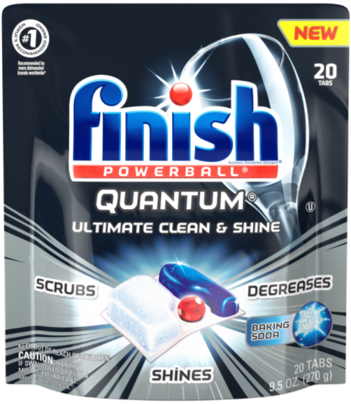 FINISH Powerball Quantum Tabs  Baking Soda